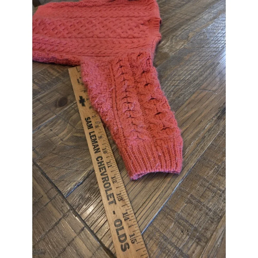 Irish childs soft wool sweater, Merin wool sweater,  Unisex